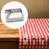 8pcs Outdoor Tablecloth Clips, Flexible Adjustable Stainless Steel Tablecloth Holders for Outside Tables, Table Cloth Clips for Restaurant Picnic