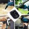 DM18M Battery Adapter Compatible with Makita 18V Li-Ion Battery, Battery Power Tools Adaptor Convert Compatible with Dewalt 18V 20V XR for Milwau