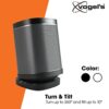 Vogel's SOUND 4113 Black, Table top speaker stand for Sonos One, Play:1 & Play:3