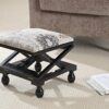 Gablemere 3 Position Footstool-Mahogany, 30.5 x 30.5 x 20 cm