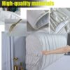 RTYHN Bed Headboard Cover Full Size Bed Headboard Slipcover,Waterproof and Dustproof Headboard Covers, Thickened Upholstered Stretch Bed Head Cov