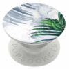 RICHMOND & FINCH PopSocket PopGrip, Universal Expanding Mobile Phone Stand and Grip for Phones and Tablets, Includes Swappable Top, Green Leopard