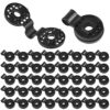 40PCS Shade Cloth Plastic Clips, Greenhouse Shading Net Clips Shade Cloth Netting Clips Shade Cloth Heavy Duty Lock Grip Shade Cloth Plastic Clip