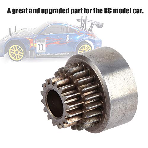 ALREMO HUANGXING - Double Gear RC Clutch Bell, Durable Metal Clutch Bell, CNC Machined Hard for HSP 94 22 Replacing Old Part