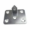 YJZ 2Pcs Sofa Sectional Furniture Connector Joint Snap Alligator Clip