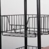XWOZYDR Kitchen Furniture Multi-layer Partition Multifunctional Storage cart With Wheeled Kitchen Trolley (Color : A, Size : 84cm*64cm)