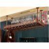 Stylish Simplicity Industrial Retro Stylish Simplicity Wine Rack Creative Metal Display Inverted Wine Glass Holder Household Goblet Holder Adjust