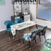dining chair Kitchen Dining Room Furniture Chairs Dining Chairs Set Of 2 Modern Velvet Kitchen Room Chair Upholstered Accent Leisure Chairs with