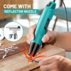 SEEKONE Handheld Heat Gun, 350°C Multi Function Portable Mini Hot Air Gun 320W with Overload Protection, 1.5m Ultra-Long Double Insulated Cable,
