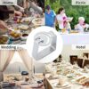 6 Pcs Tablecloth Clips, creative tablecloth clip Thickened Stainless Steel Tablecloth Clips Decorative Tablecloth Clips Non-Slip Tablecloth Holde