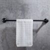Towel Rail,bathroom towel rack bathroom towel rack with Hooks, 304 Stainless Steel bathroom towel rack Fold bathroom towel rack Double Bathroom R