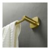 HIGOH Towel Racks, Towel Rail for Bathroom,Brushed Aluminum Bathroom Towel Bar,Wall Mounted Towel Hanger Single Hand Towel Holder,Storage Shelf B