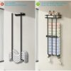 AIRUJIA Towel Racks with Storage Shelf, Towel Rack Wall Mounted, Towel Holders For Bathroom, Bathroom Towel Storage, Bathroom Towel Holder, Bathr