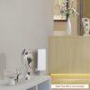 Wall Mount Bracket Stand Holder for Linksys Velop Tri-band Whole Home WiFi Mesh System, White 2 Pack