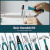 Sundpey Home Tool Kit 281-PCs - Protable Complete Basic Hand Repair General Tool Sets for Men Women - Tool Set with Socket Wrench Set & Screwdriv