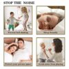 cosbur 2 Pieces Headboard Stopper for Wall, 2023 Newset Adjustable Bed Frame, Anti-Shake Tool for Bed, Antishake Telescopic Support Stabiliser, f
