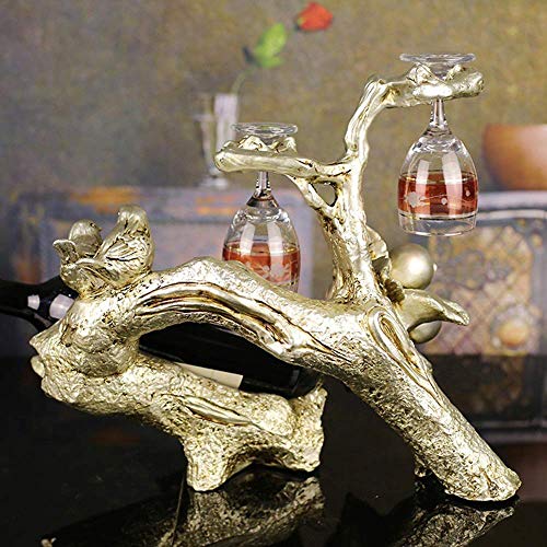 PIBM Stylish Simplicity Creative Business Gifts Resin Crafts European-Style Home Decoration Ornaments Blueberry Twigs Wine Rack Wholesale (40 * 2