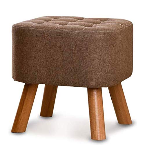 LUKEO Stool - Sofa Stool Solid Wood Small Stool Living Room Table Stool Fashion Makeup Stool