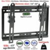 SHAFAH® TV Wall Mount Bracket Tilt Swivel For 14-42 Inches TV LED LCD Plasma -VESA : 200x200mm,200x100mm, 100x100mm, 75x75mm - Free Spirit Level