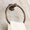 HIGOH Towel Racks, Bath Towel Holder,Bathroom Hand Towel,All-Copper European Antique Towel,Towel Rack,Creative Towel Bar,Retro Bathroom Hardware