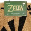 Zelda Matte Triforce Logo Floor Mat Nintendo 60x40cm Coconut beige