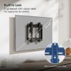 VonHaus TV Wall Bracket for 23-43" Screens, TV Bracket with Spirit Level, Flat to Wall Mount with Tilt, 35kg Capacity, Max VESA: 200x200mm