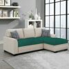 NiCoLa Chair Sofa Slipcover, Sofa Cushion Cover, Super Stretch Sofa Covers for Living Room Furniture Protector (1 Seater, Teal)