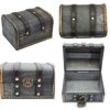 Wooden Treasure Chest Treasure Chest Vintage Wooden Treasure Chest Money Box Vintage Wooden Box Gift Box with Lid Vintage Wooden Treasure Chest f