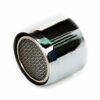 PEPTE Kitchen Faucet Tap Aerator Nozzle Replacement F22mm 22mm Female with Metal Insert