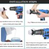 Brush Attachment Drill Set 5 Pieces Drill Brushes Attachment Cleaning Brush Rim Brush Scrubber Cleaning Brush Kit for Rims, Bathtub, Tiles, Kitch