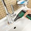 Bosch Home and Garden Electric Cleaning Brush UniversalBrush (3.6 V integrated battery, 1 Micro-USB cable and 4 cleaning attachments included, in