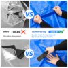 Antimbee Mattress Bag for Moving & Storage of King Size, Heavy Duty Mattress Cover for Moving with 12 Handles and Dual Zippers Closure, Thick Reu