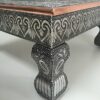 eRadius 10"x10" Oxidised Copper Low Table Bajot Bajath Hindu Pooja