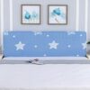 Zoey's store Nordic Style Stretch Back Cover for Headboards - Curved Leather Wood Protector Cover - 5ft x 2.6ft