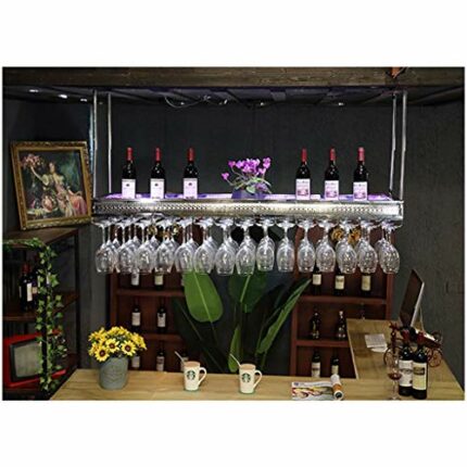 Stylish Simplicity Down Wine Glass Holder Stylish Simplicity Industrial Stainless Steel Stylish Simplicity Household Goblet Holder Storage Bottle
