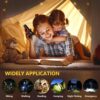 Unicozin LED Torch 1 Pack, 2000LM LED Flashlight Adjustable, 5 Modes Focus Zoomable, 3 x AAA Batteries Included, Waterproof Powerful Pocket Torch