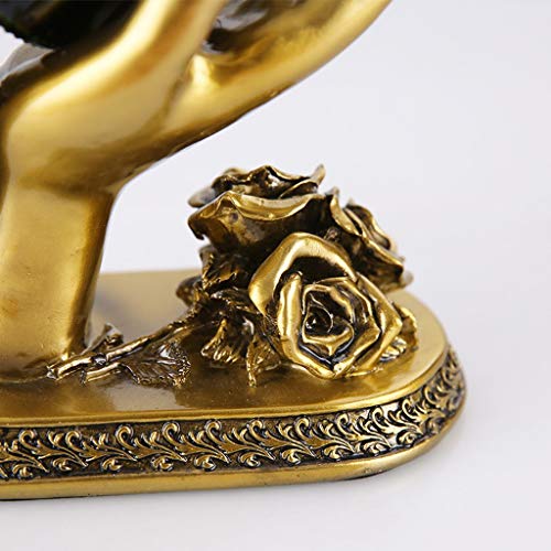 MJWDP Creative Wine Cabinet Decoration Wine Rack Wine Bottle Shelf Resin Personality Decoration