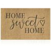 AAZZKANG Doormat Outdoor Entrance with Non Slip Rubber Backing Welcome Please Remove Your Shoes Mat Easy to Clean Indoor Door Mat for Entrance
