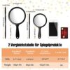 Handheld Mirror 2 Piece Travel Handheld Mirror Mirror Multi-Purpose Hand Mirror Makeup Mirror with Handheld Magnifying Makeup Mirror with 3X Doub
