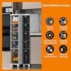 Plastic Drawers Dresser with 3/4/5 Drawers, Drawer Mobile Storage Cabinet, Small Bathroom Storage Cabinet for Small Spaces, Slim Toilet Paper Sto