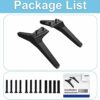 Base Stand for LG TV Legs, Replacement for 50 55 Inch LG TV Stand 55UK6500 55UJ6300 55UK6300 55UM6900 55UK6090PUA 55UN7300 55LJ550M 50UK6300 50UJ