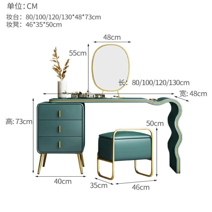 WALNUT Dresser Netflix Bedroom Small Household Organizer