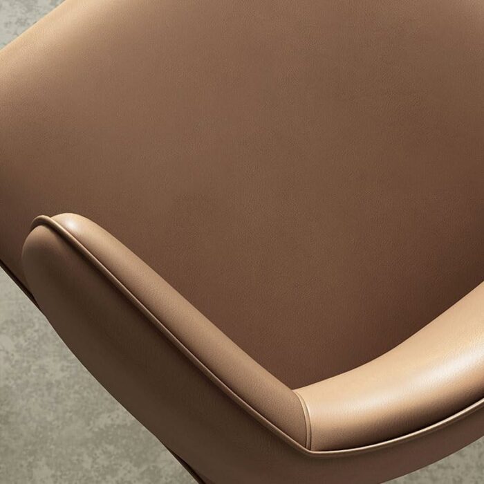 WALNUT Metal Dining Chairs Design Adults Relaxing Chair Ergonomic Soft Backrest Furniture (Color : D, Size : Light Grey)
