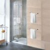Towel Rail, 304 Stainless Steel 40 cm Towel Holder, for Kitchen, Bathroom, Hotel