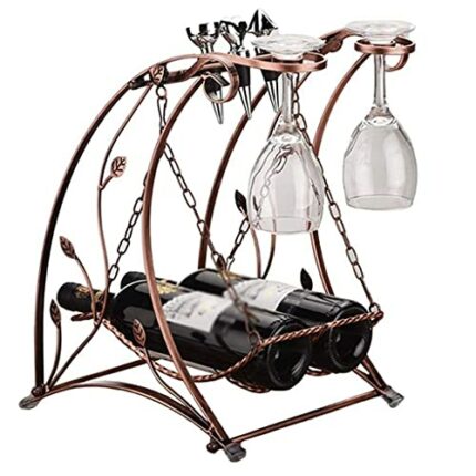 NEOCHY European Style Wine Rack, Creative Wine Glass Rack, Household Wine Rack