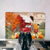URFEDA Decorative Doormat Autumn Harvest Seasonal Thanksgiving Floor Entrance Door Mat Thanksgiving Doormat Welcome Doormat for Outdoor Front Doo