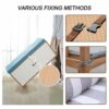 Yeosu Custom Bench Cushion, Window Seat Cushion Indoor, 50D Thickened Non-Skid Bottom Custom Cushions for Bench Seat, 6 Fabrics, and 100+ Colors