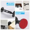 XINHAITC 4 Pcs Adjustable Threaded Bed Frame Anti Shake Tool Bed Frame Anti Shake Fixer Headboard Stoppers,Bedside Anti Shake Tool for Beds Cabin