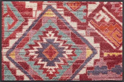 wash+dry Pueblo Door Mat 50 x 75 cm Washable Inside and Outside