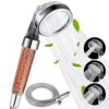 Cobbe Shower Head Set,Shower Head Holders,Shower Head and Hose,Filter Filtration 3 Settings High Pressure Shower Heads for Dry Skin & Hair